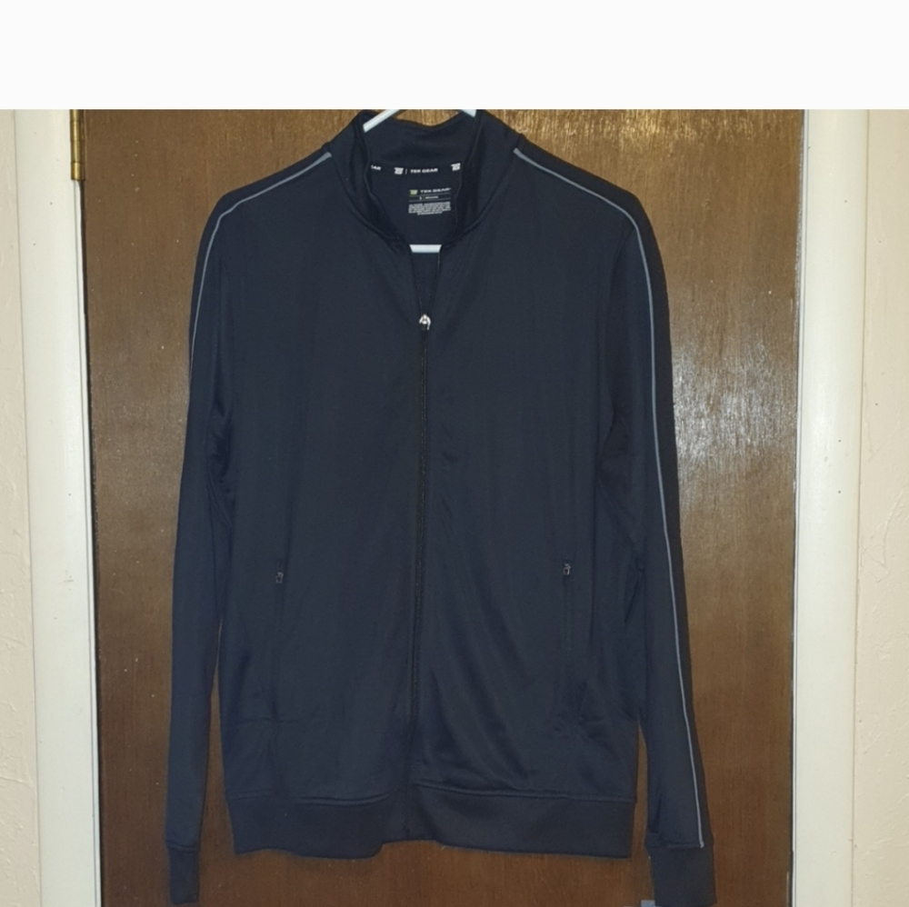 Tek Gear Black Zip-Up Jacket